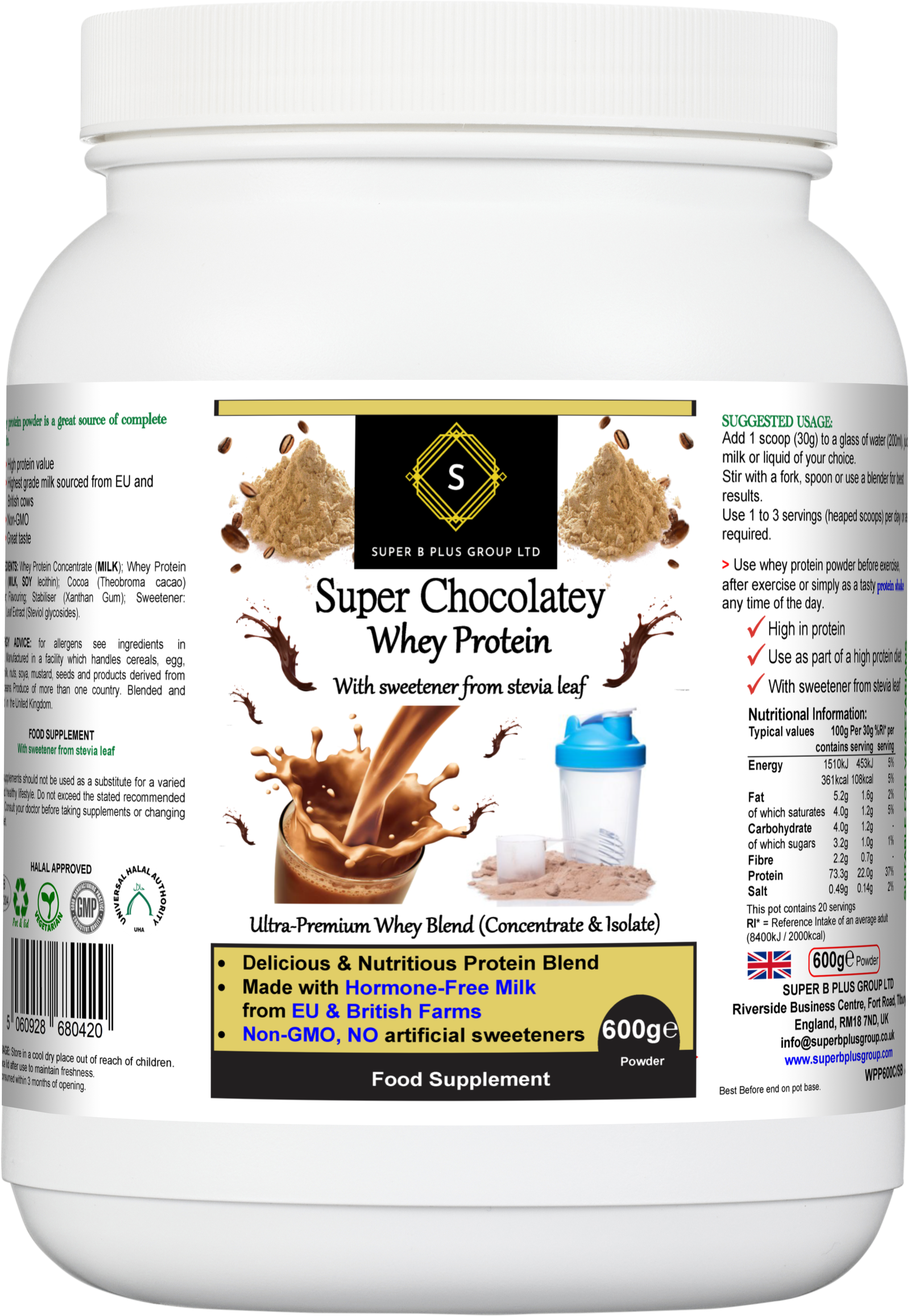 Super Chocolatey Whey Protein